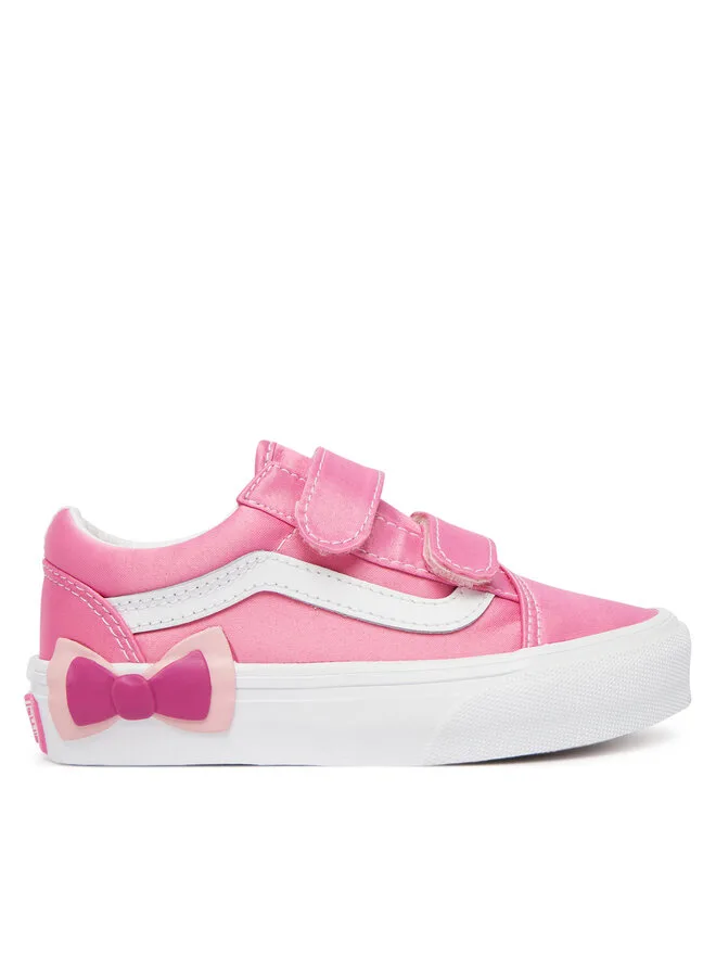 Vans Кроссовки Old Skool V Bow из ткани VN000EDCFRQ1 розовые