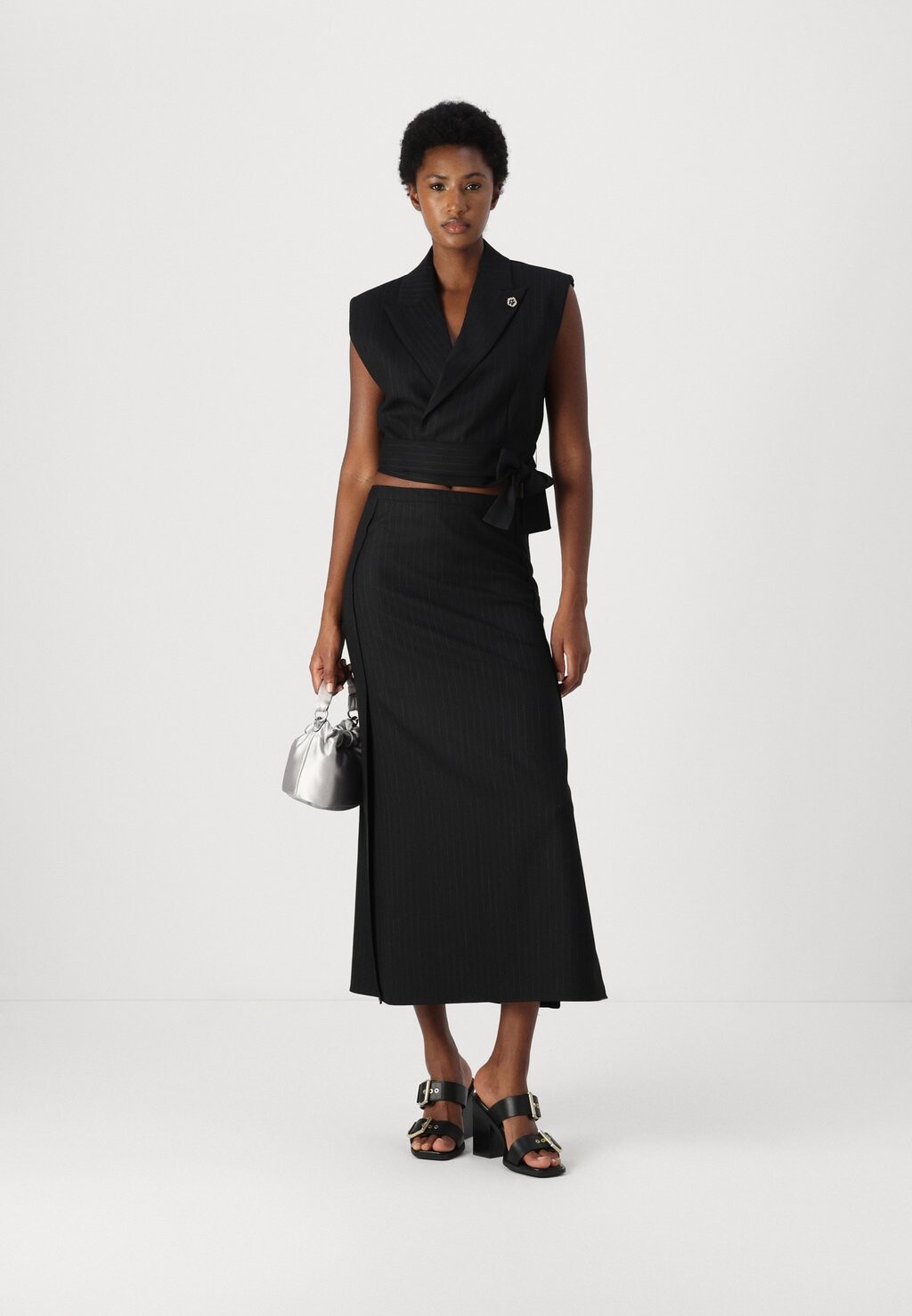 

Юбка-карандаш BILL MAIAN SKIRT Bruuns Bazaar, черный
