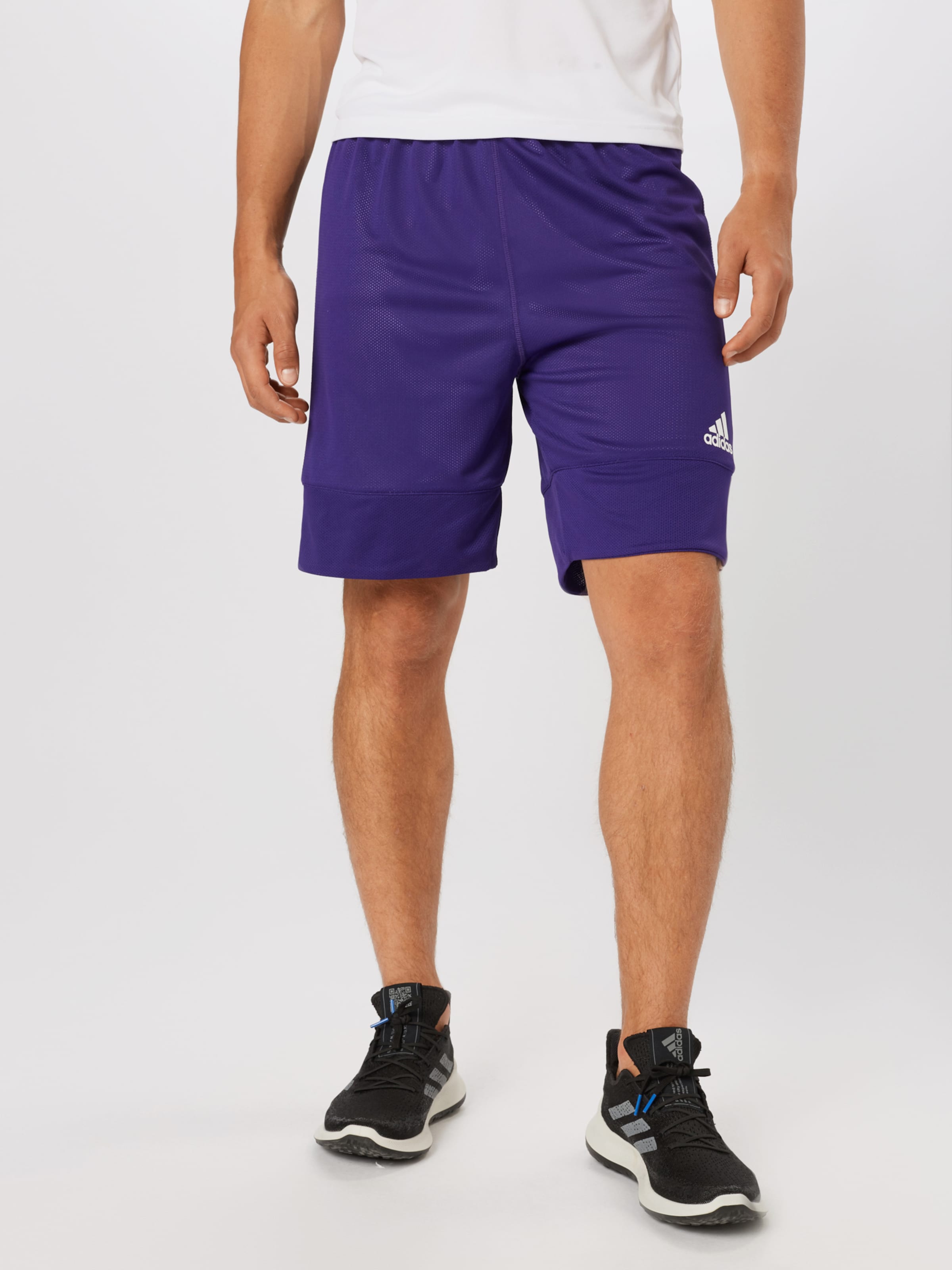 Adidas Sportswear Шорты для тренировок Regular '3G Speed' в цвете Violet — фото 2
