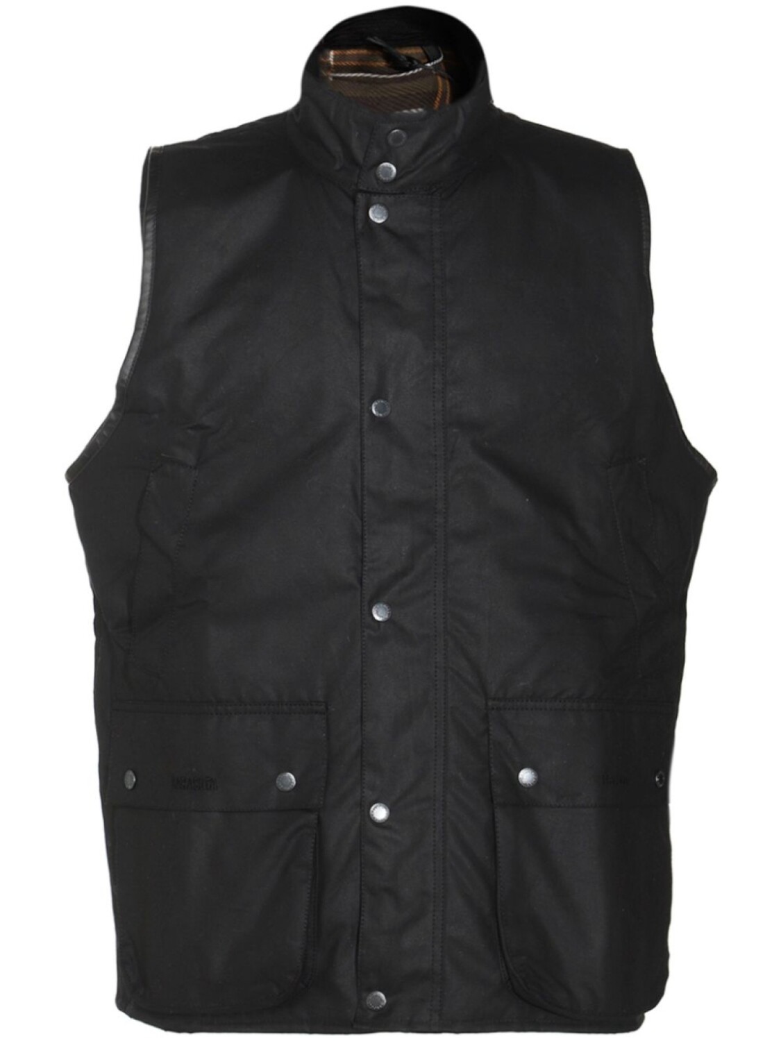 

Хлопковый жилет Barbour, черный