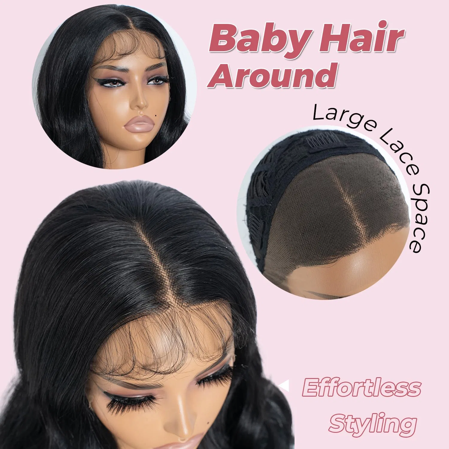 Длинный волнистый синтетический парик «Lace Front» от Style Icon Style Icon — фото 3