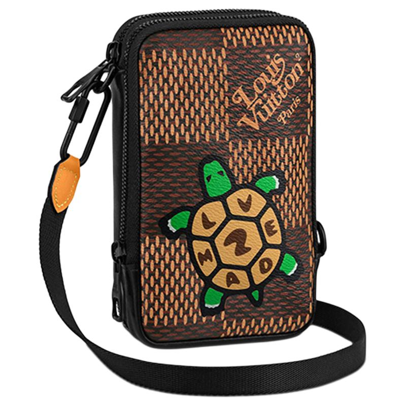 

LOUIS VUITTON Двойной чехол для телефона унисекс коричневый