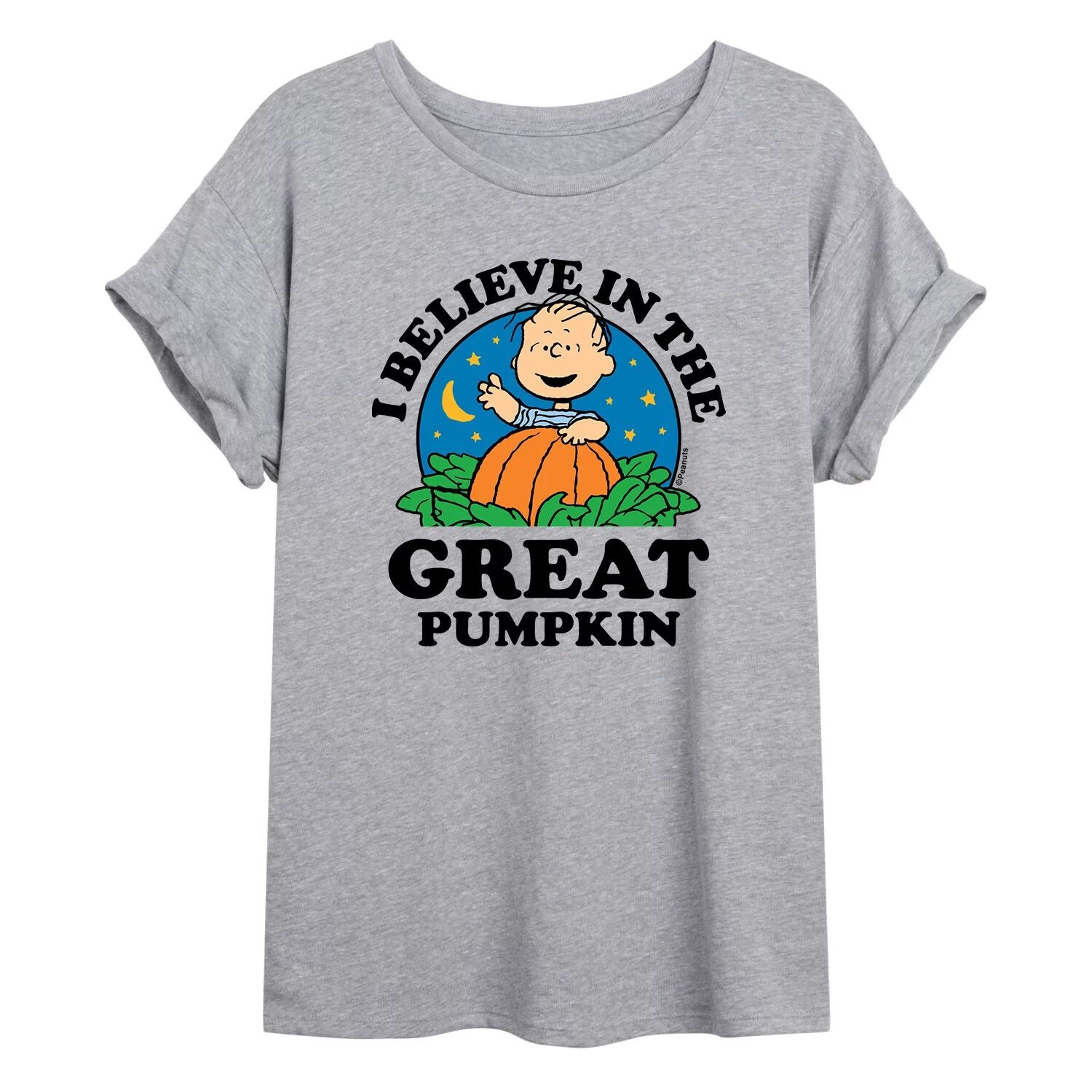 

Детская футболка большого размера с рисунком Peanuts Great Pumpkin Licensed Character