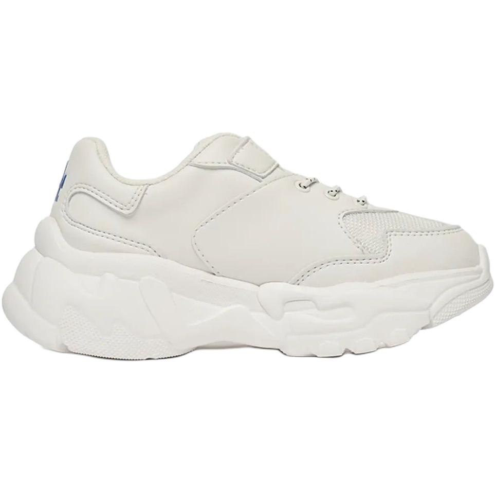 MLB KIDS Synthetic Leather Low top Kids Lifestyle Shoes White Blue Kids' — фото 3