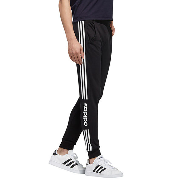 Спортивные штаны adidas neo Athleisure Casual Sports Training Running Long Pants Black, черный — фото 4