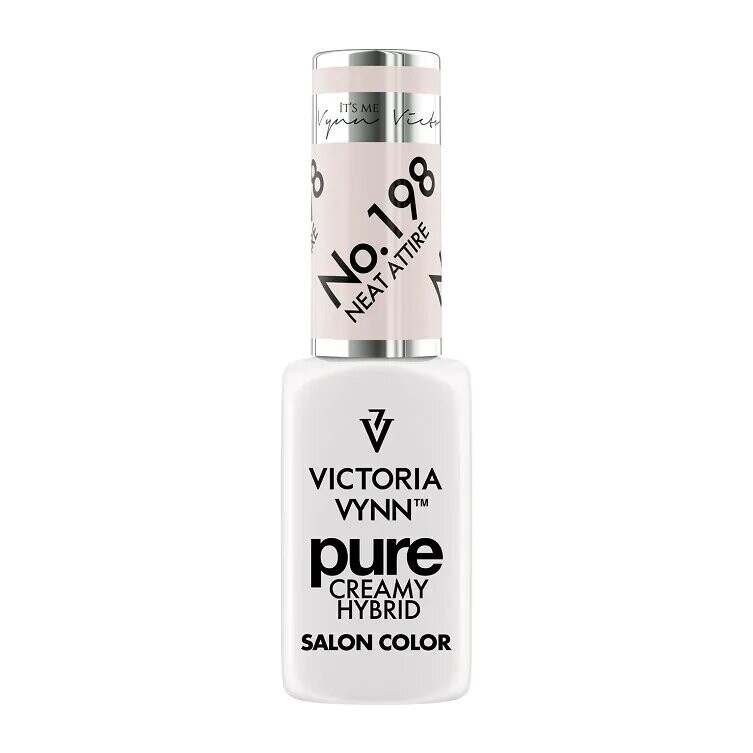 

Лак гибридный для ногтей Victoria Vynn Pure Creamy Hybrid 198 Neat Attire, 8 мл