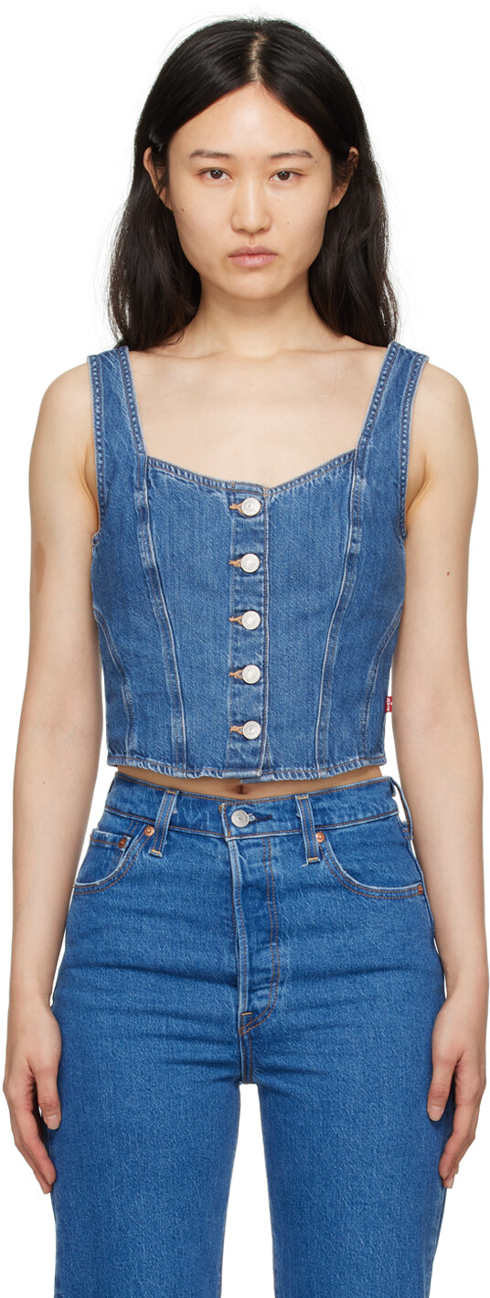 

Джинсовая майка Indigo Alani Levi'S