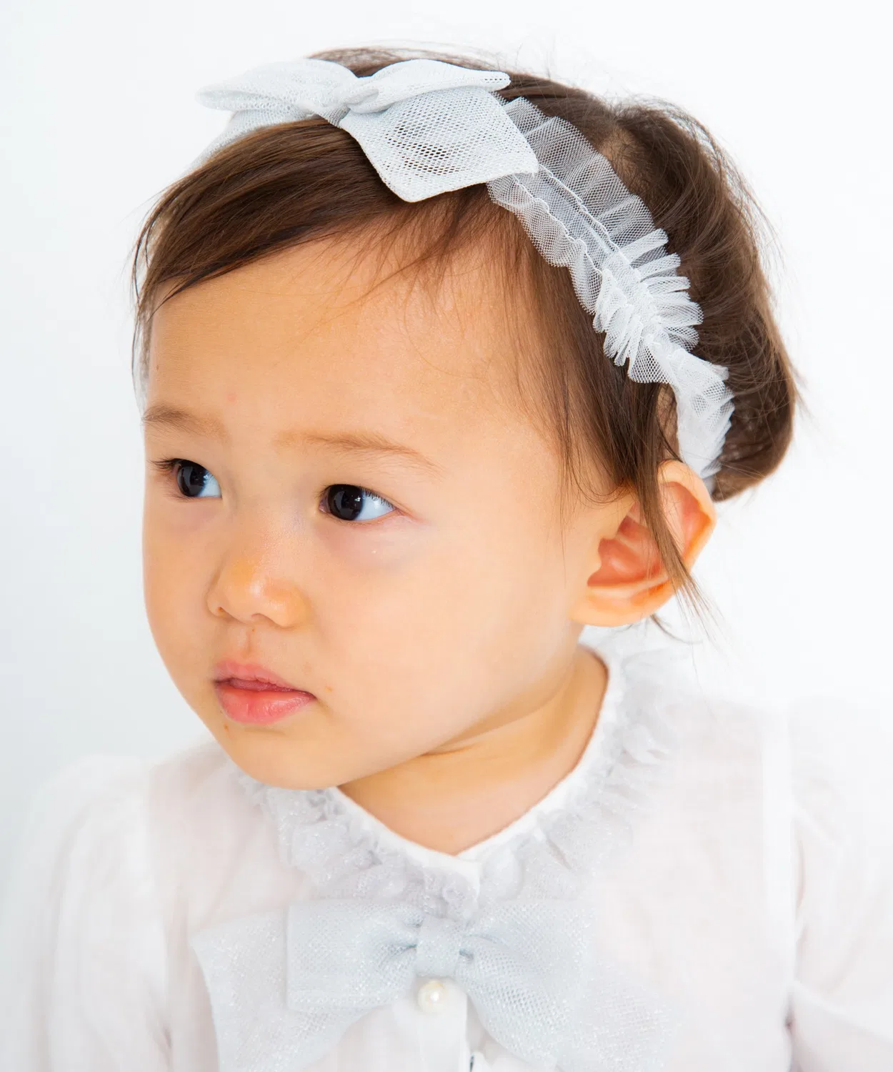 Платье-комбинезон с головным убором Pompkinsbaby из ламе-тюля, серебристый — фото 2