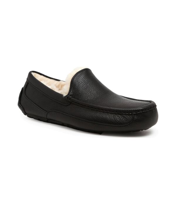 

Кожаные домашние туфли m ascot Ugg, черный