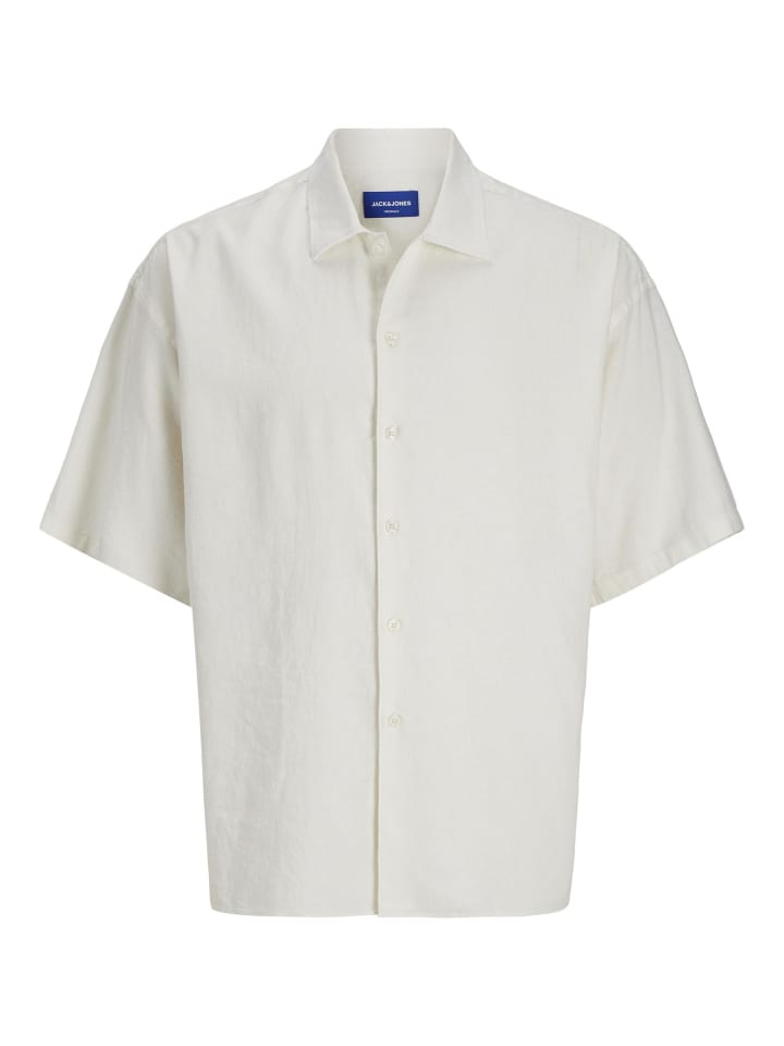 

Рубашка JACK & JONES Junior, античный белый