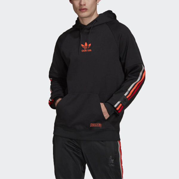 Толстовка Men's adidas originals Printing logo Black, мультиколор — фото 2