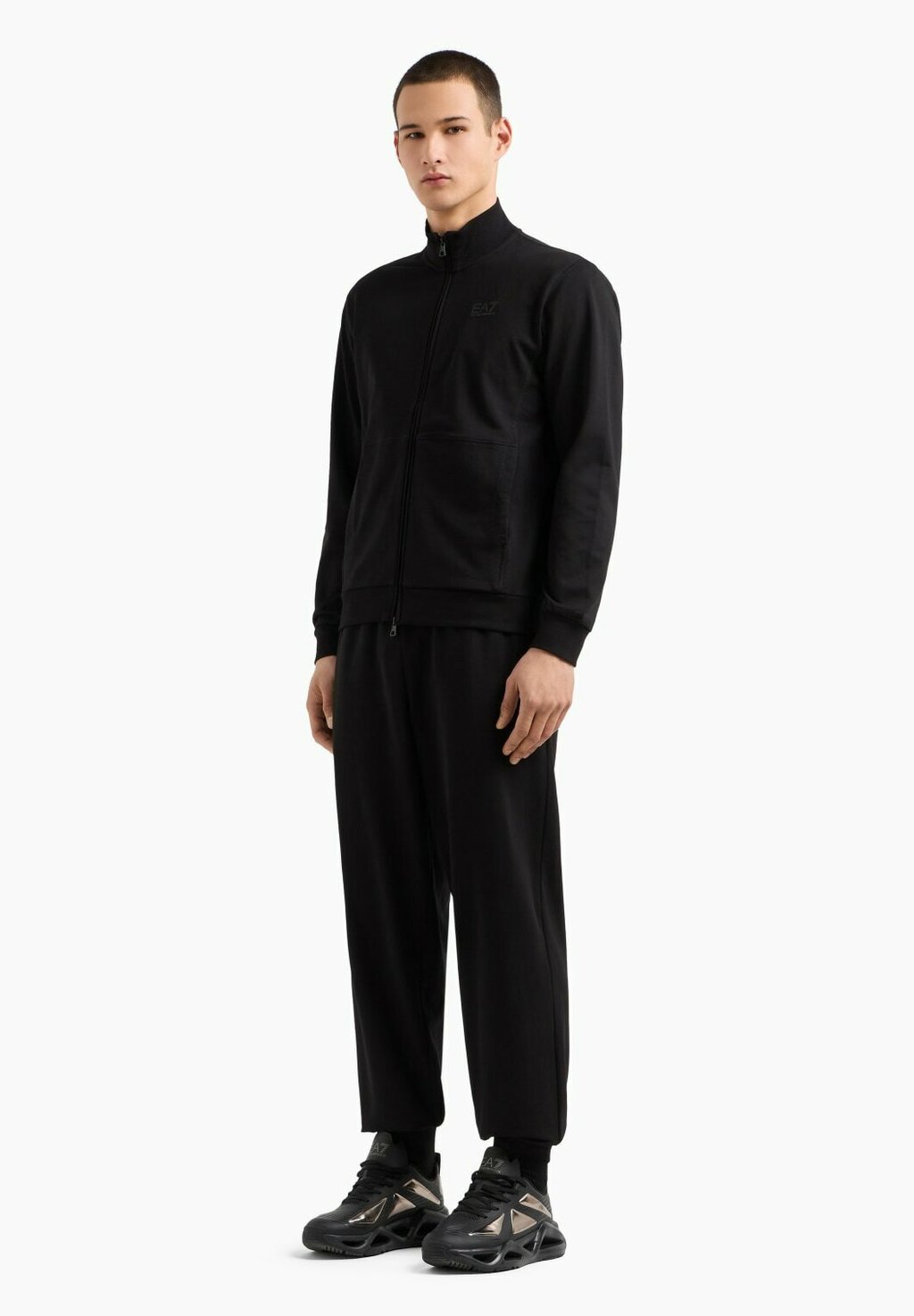 

Костюм FULL ZIP VISIBILITY SET EA7 Emporio Armani, черный
