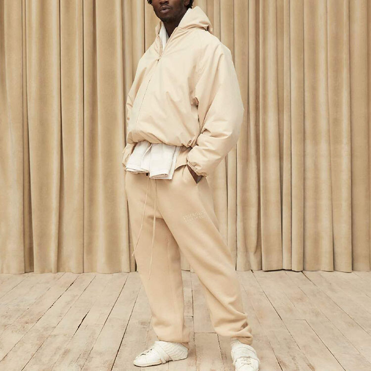 Drop2 SS23 Стеганая куртка мужская Seal Grey Fear Of God Essentials, серый — фото 3