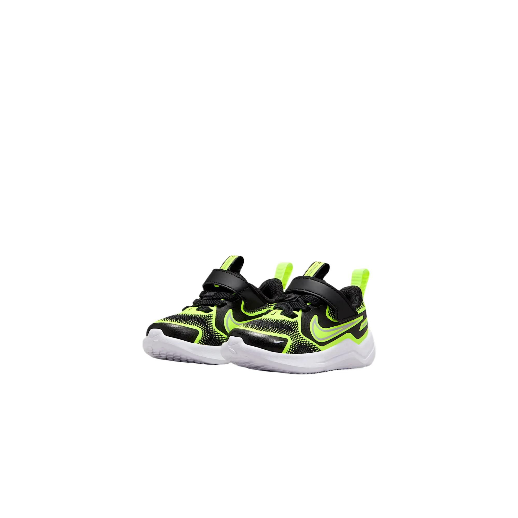 Nike Кроссовки для малышей Cosmic Runner с амортизацией, дышащие, поддерживающие, черные желтые серые — фото 3