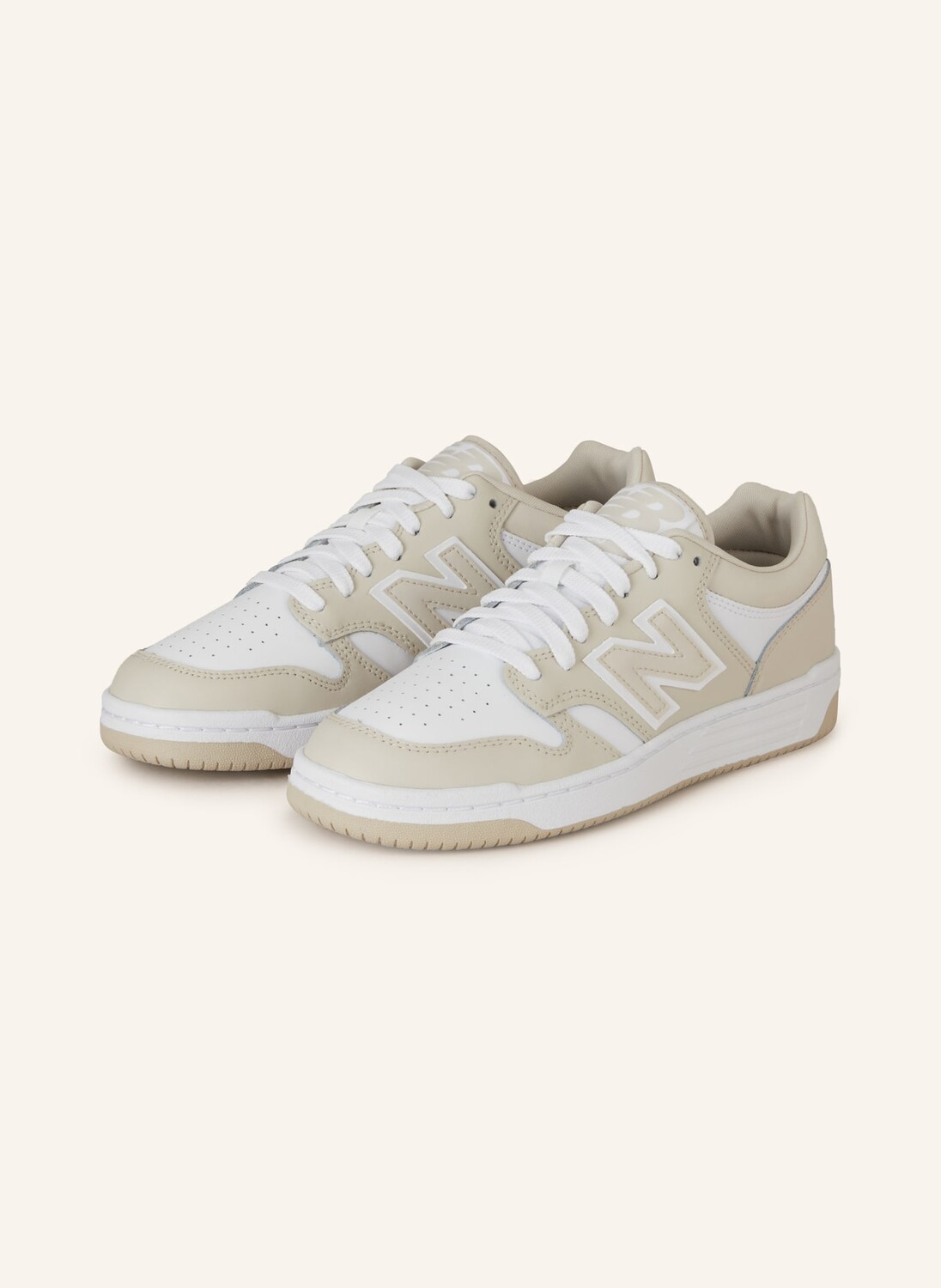 

Кроссовки bb480lv1 New Balance, белый