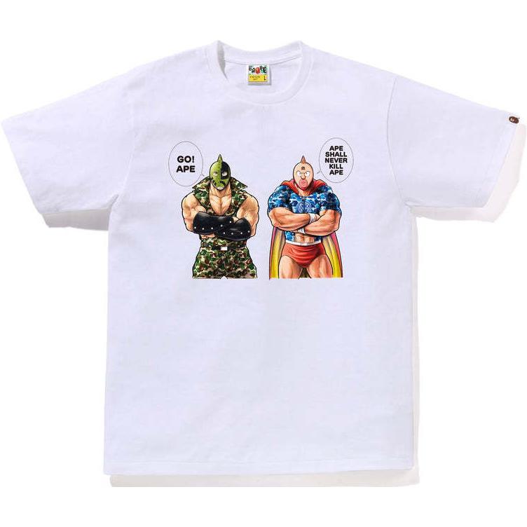 

Футболка Bape Gallery X Yudetamago A BATHING APE, белый