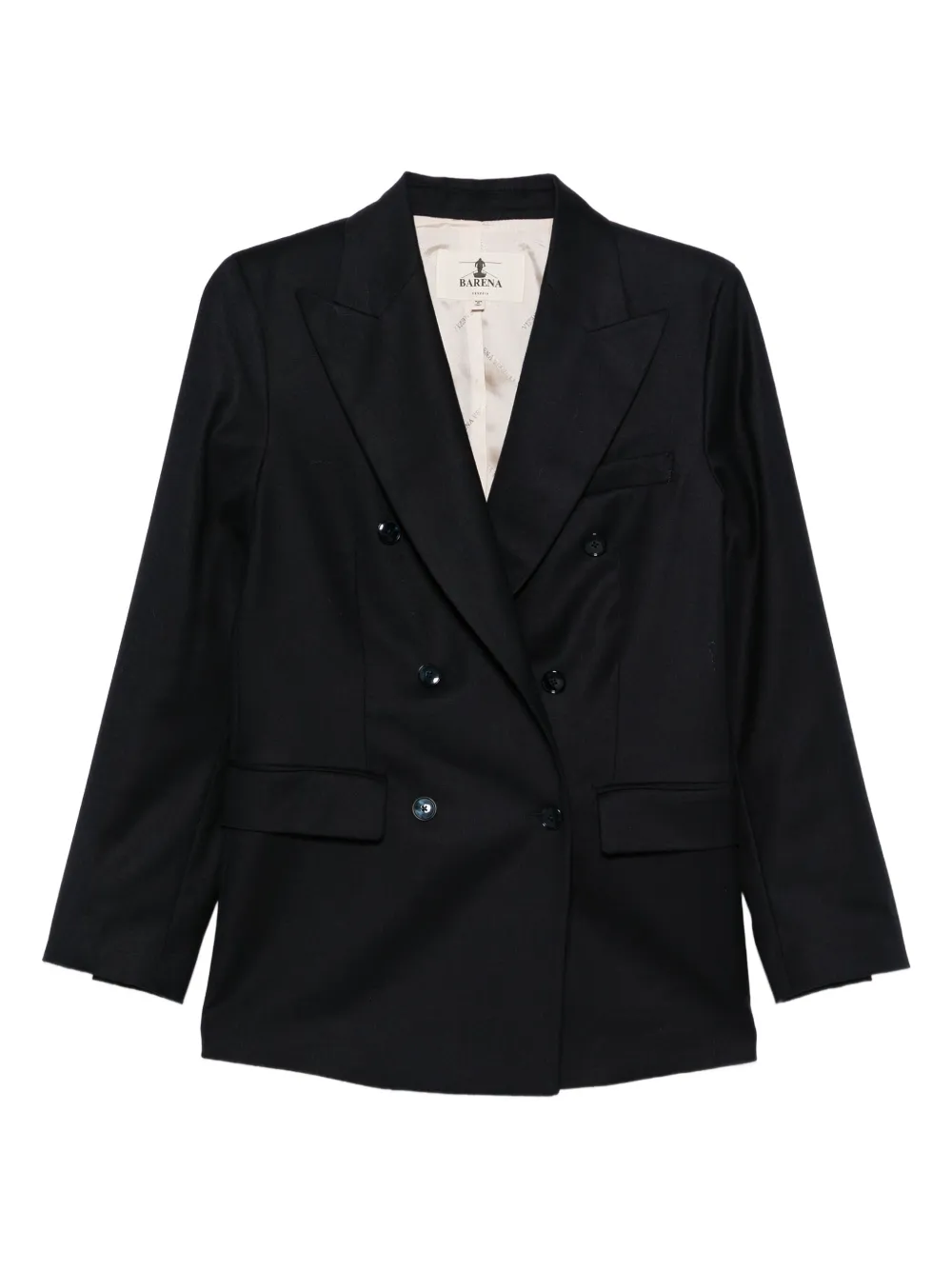 

Двубортный пиджак Barena, синий