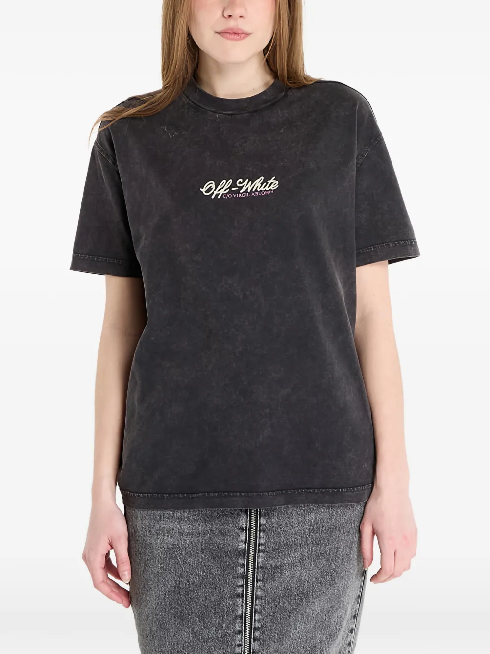 

Серая футболка Off-White, Серый, Серая футболка Off-White