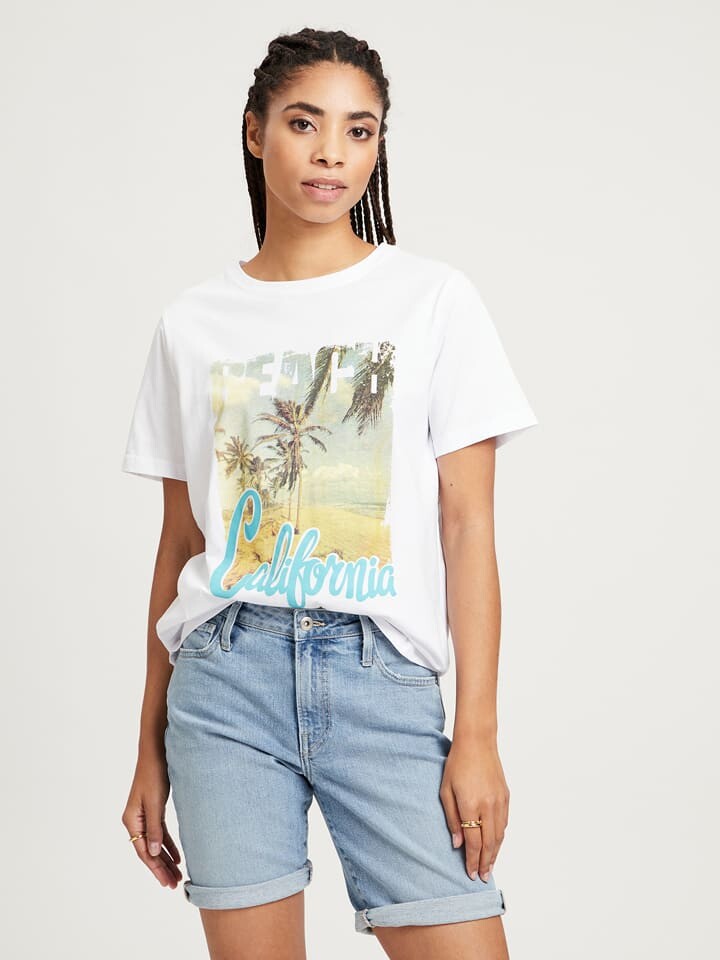 

Футболка Cross Jeans, белый