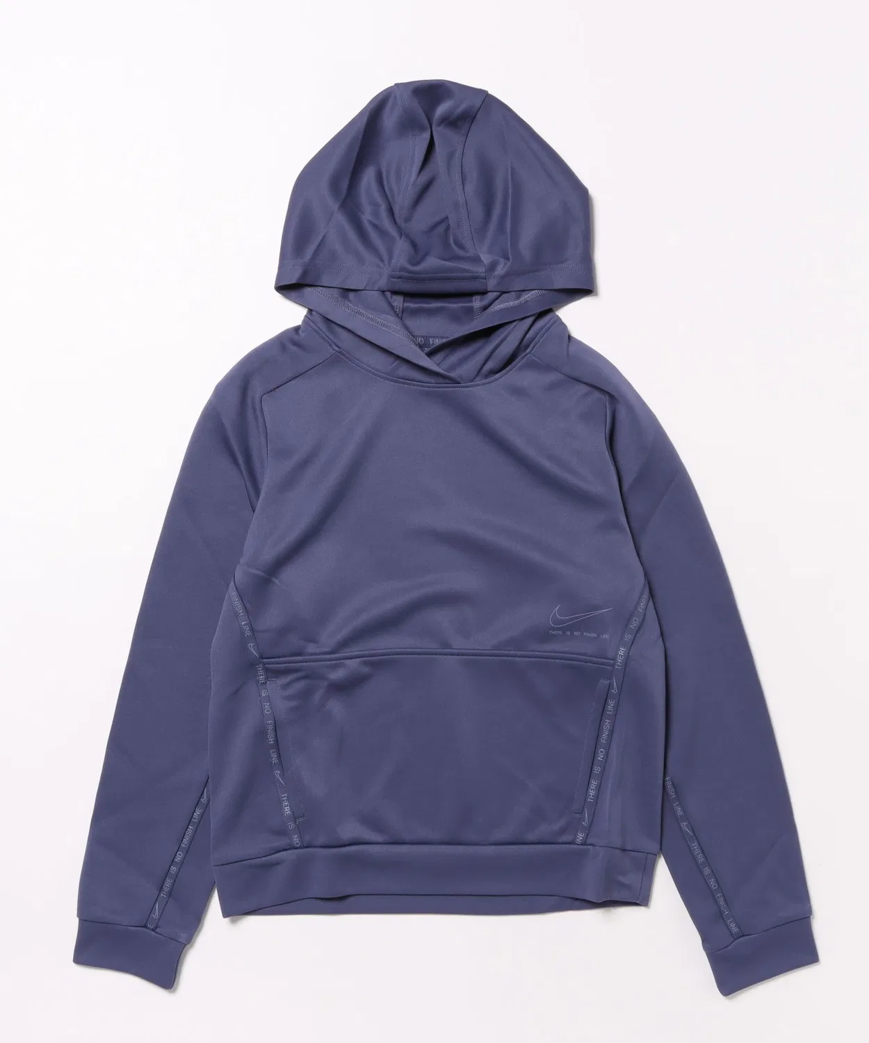 Тренировочная парка Nike Dri-FIT с длинным рукавом, синяя