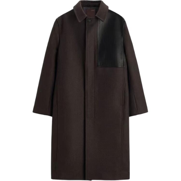 

Пальто мужское бордовый Zara