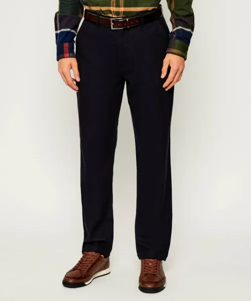 

Брюки по фигуре Regular fit Barbour, синий
