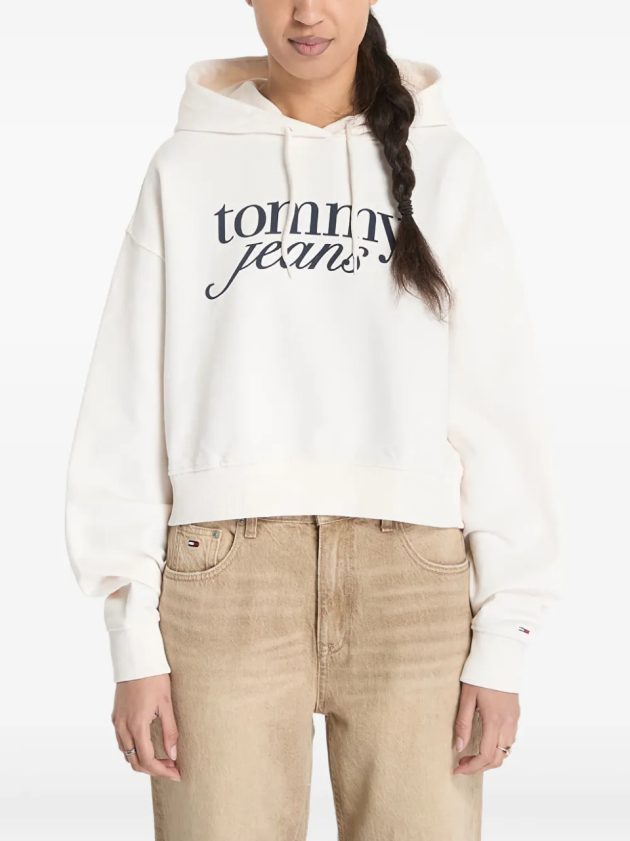

Толстовка с логотипом Tommy Jeans, белый