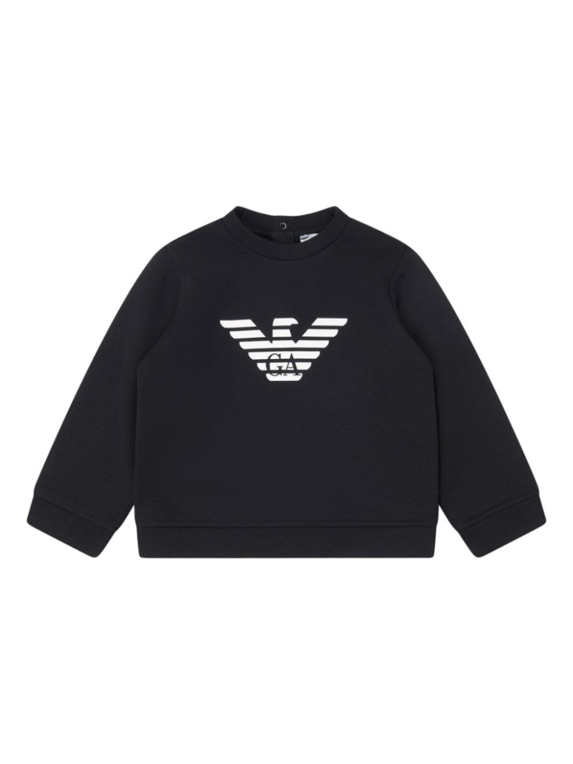 

Emporio Armani Kids толстовка с логотипом, черный