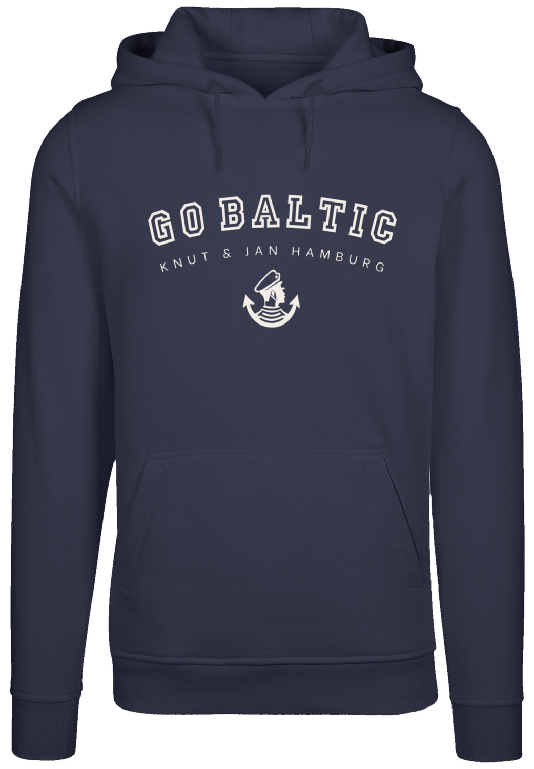 

Пуловер F4NT4STIC Hoodie Go Baltic, темно синий