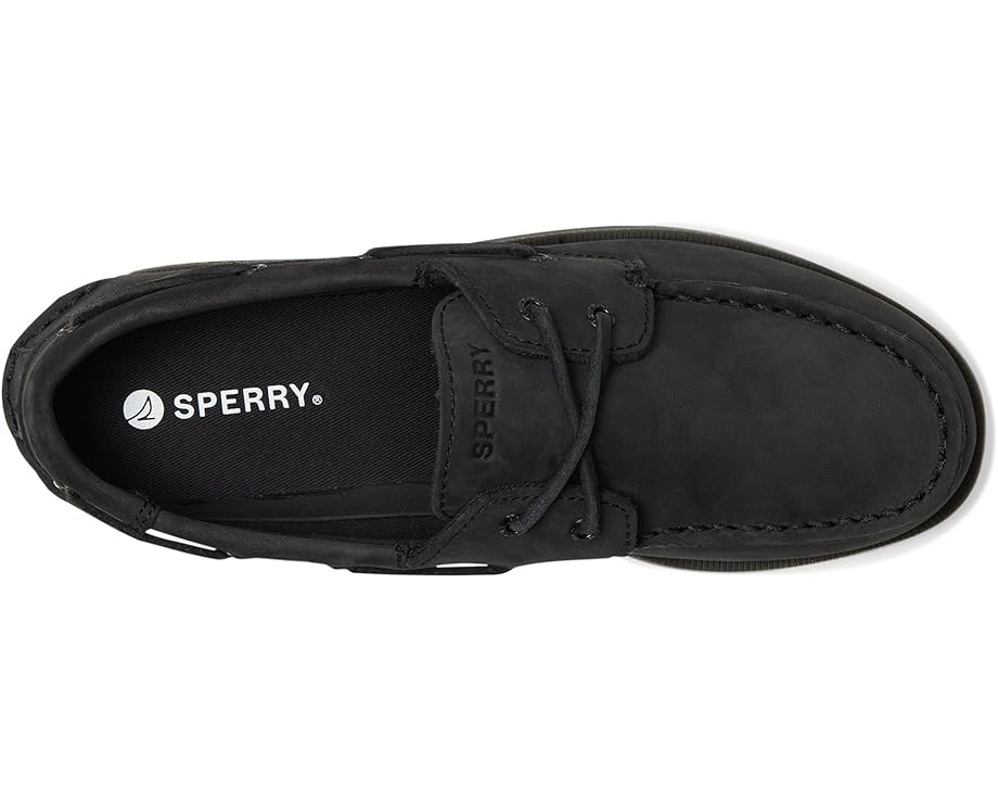 Детские лодочники Sperry Authentic Original (для малышей/маленьких детей/больших детей) Sperry Kids, Black — фото 2