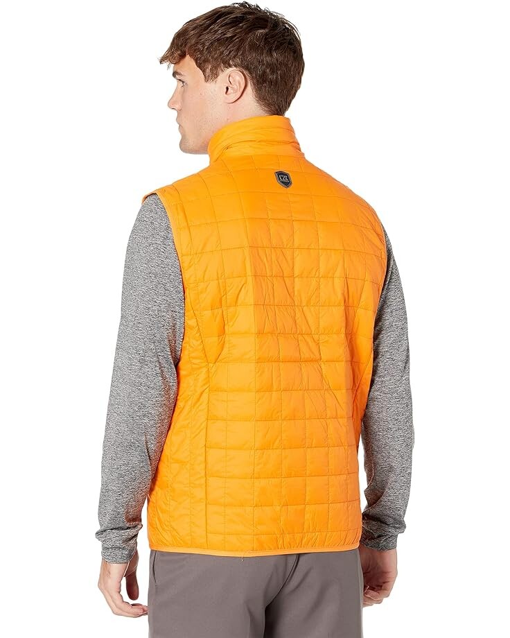 

Утепленный жилет Cutter & Buck Rainier Vest, цвет Satsuma