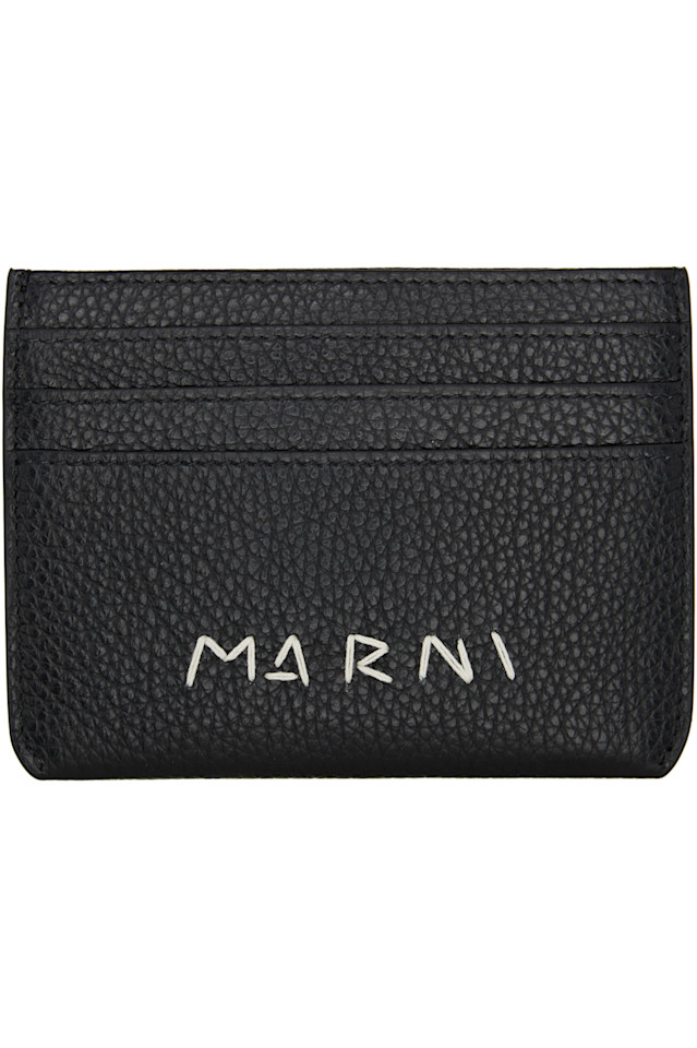 

Держатель кредитной карты Marni, черный