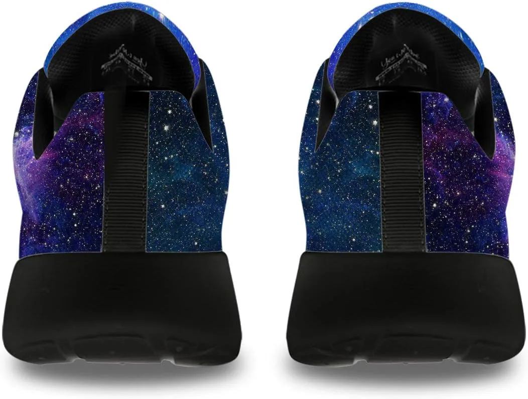 Кроссовки Horethy Galaxy для женщин и мужчин, беговые кроссовки, дышащие кроссовки для ходьбы и тенниса, космические кроссовки, подарки — фото 4