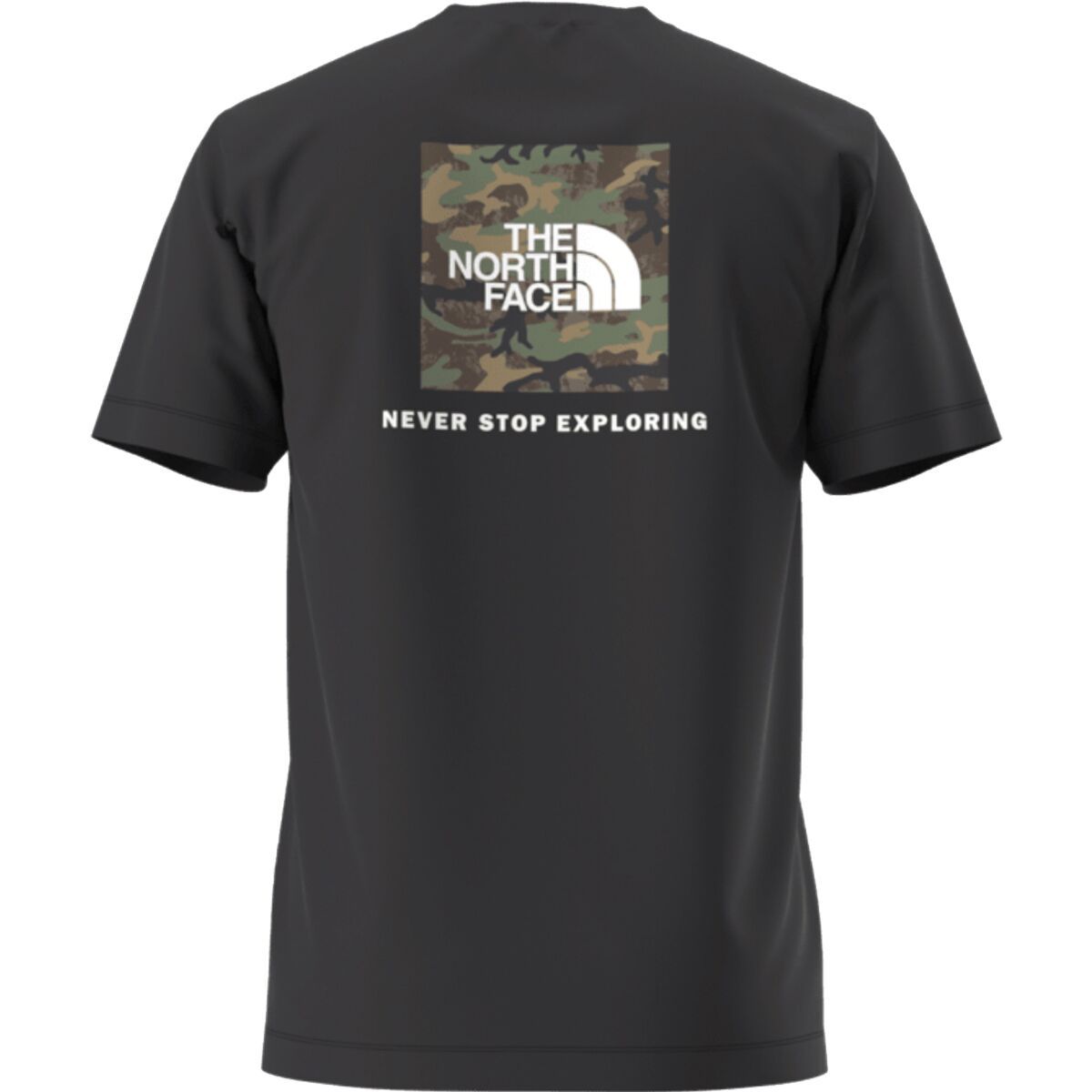 

Футболка Evolution Box Camo Fill с коротким рукавом и принтом The North Face, черный