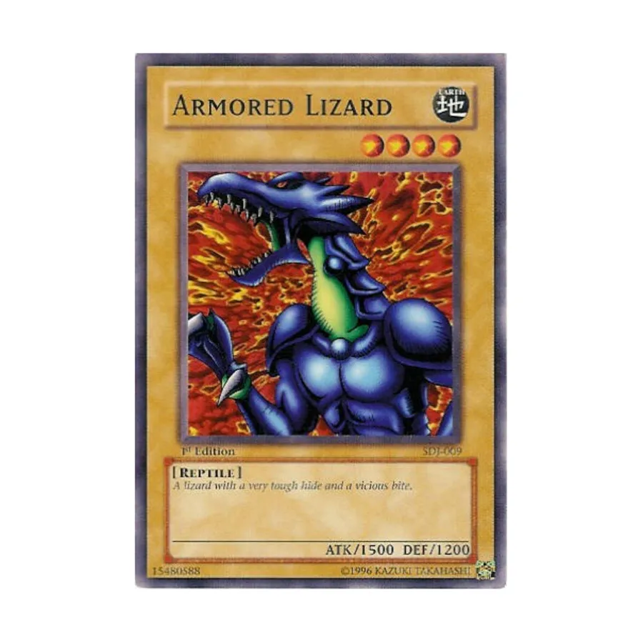 

CCG Бронированная ящерица (Обычный), Yu-Gi-Oh - Structure Deck - Joey - Singles