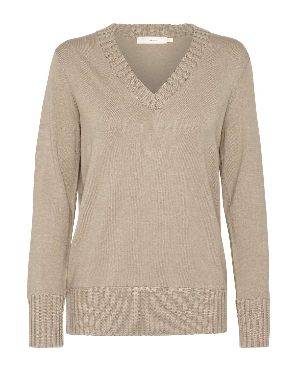 

InWear Свитер в крапчатом бежевом цвете