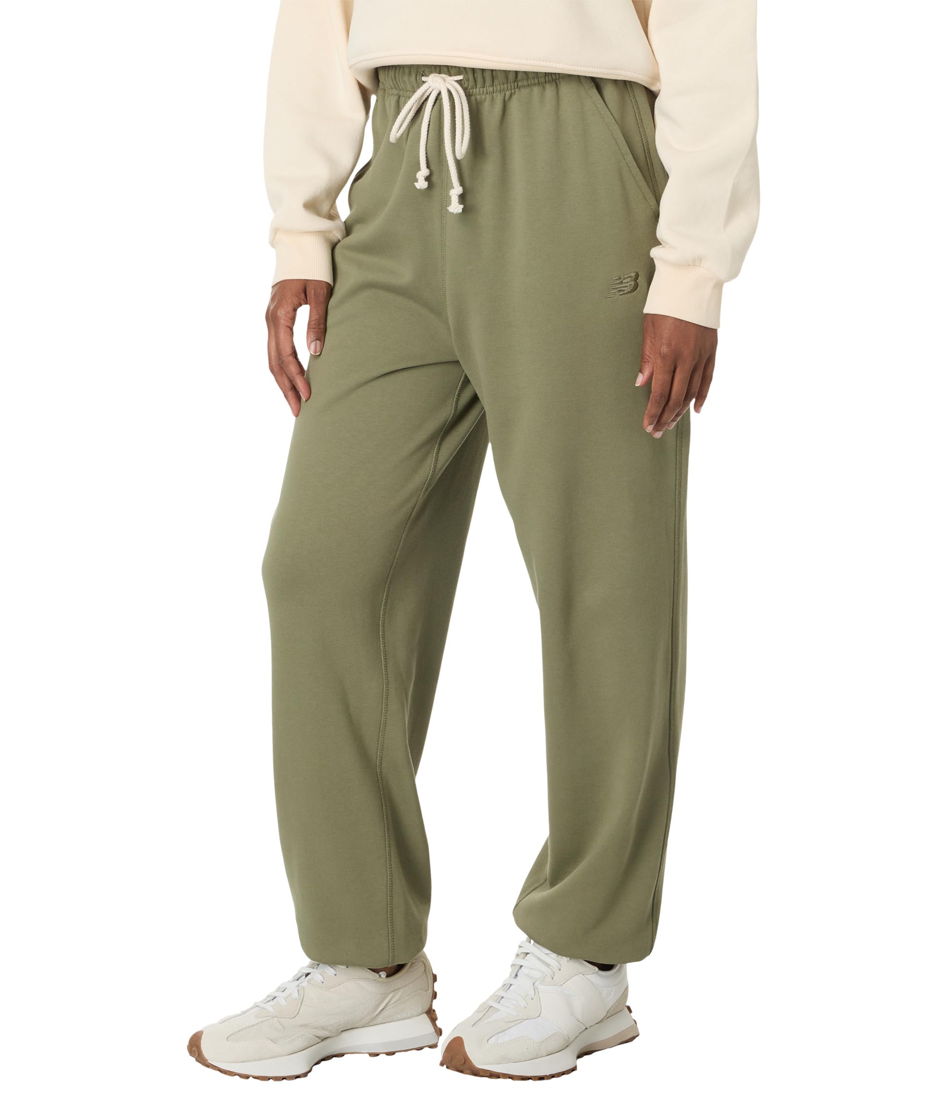 

Брюки New Balance Athletics French Terry Joggers, Dark Olivine