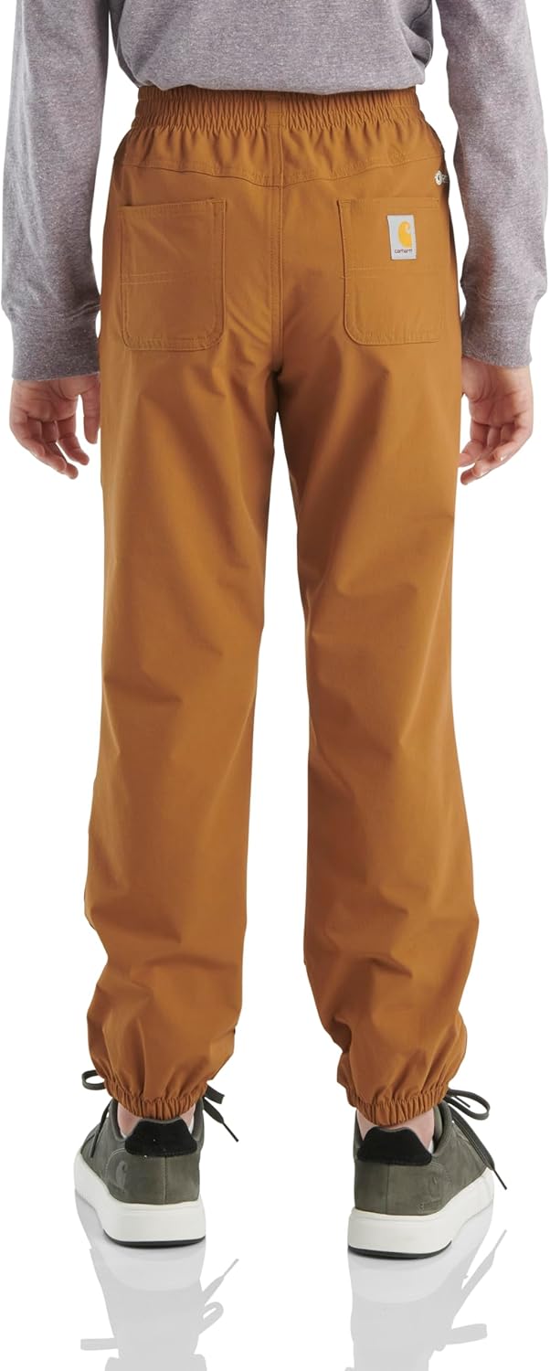 Carhartt детские CK9481 Rugged Flex свободные спортивные брюки-джоггеры - для девочек, Carhartt Brown — фото 3