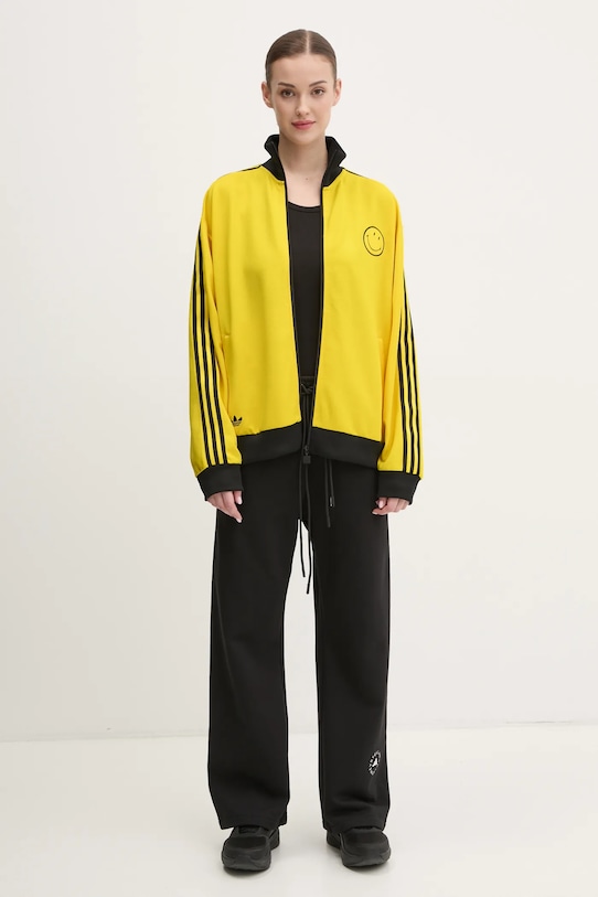 Толстовка X Smiley Adidas Originals, желтый — фото 2