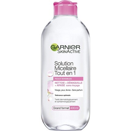 

Мицеллярное средство Skin Active Solution «все в 1» для чувствительной кожи, 400 мл, Garnier