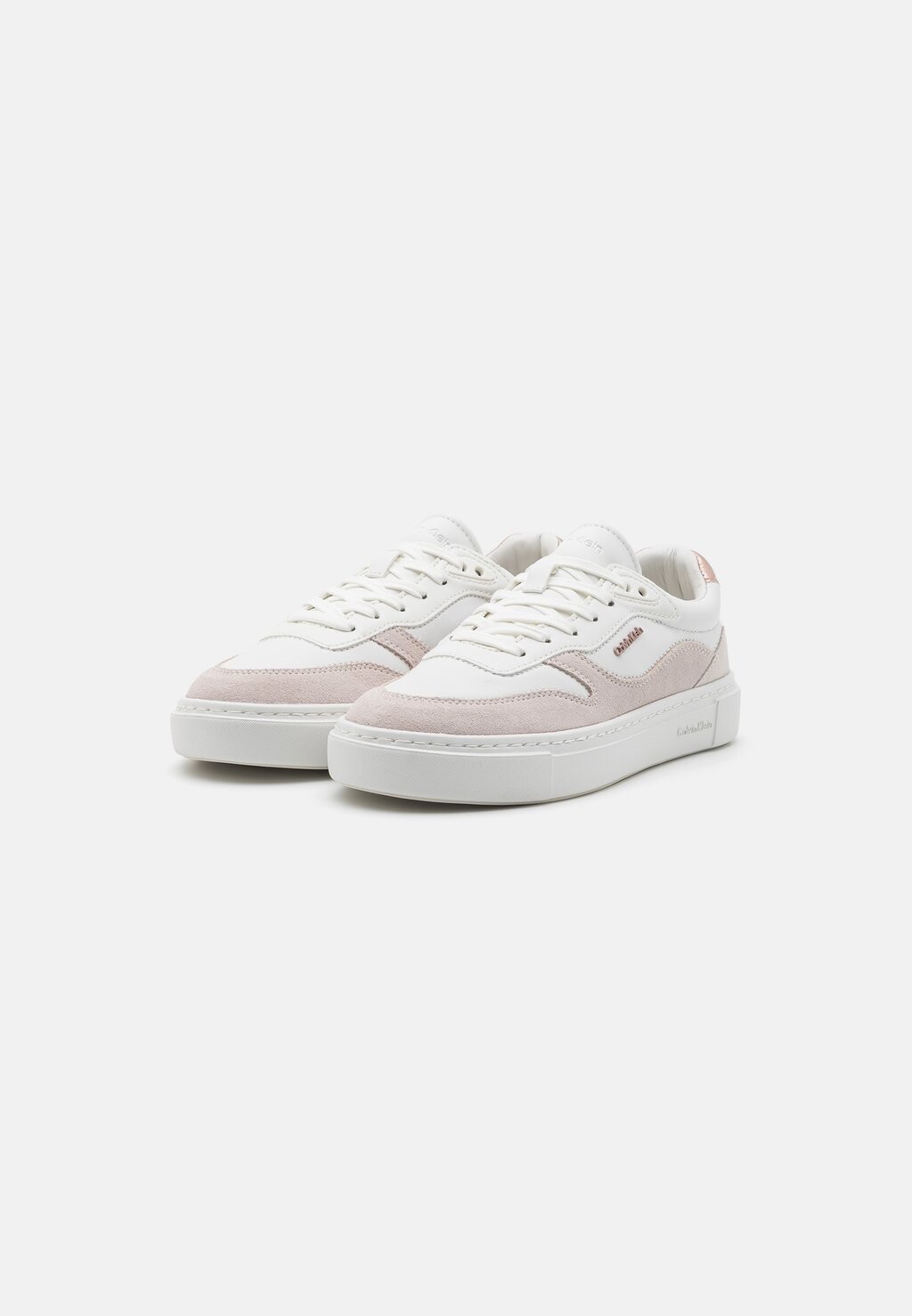 

Кроссовки на шнуровке CUPSOLE LACE UP Calvin Klein, белый