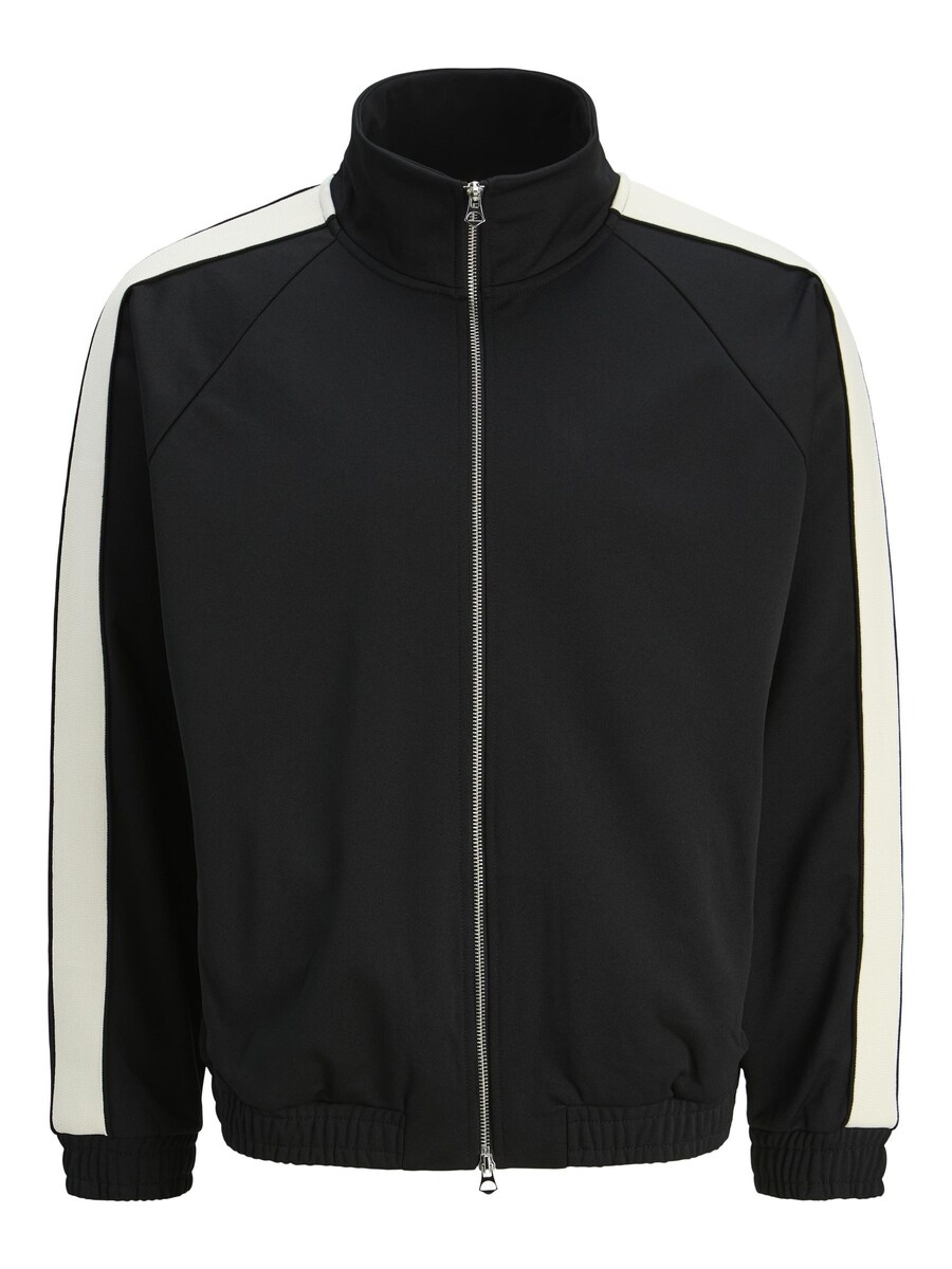 

Толстовка с капюшоном на молнии JACK & JONES, черный