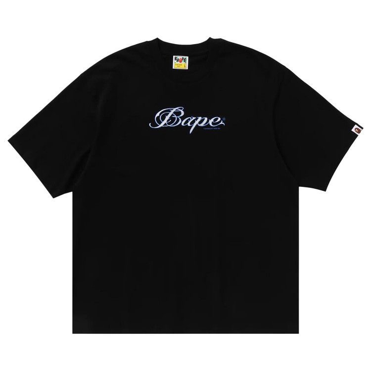 

Футболка BAPE Logo Relaxed Fit Tee, Black