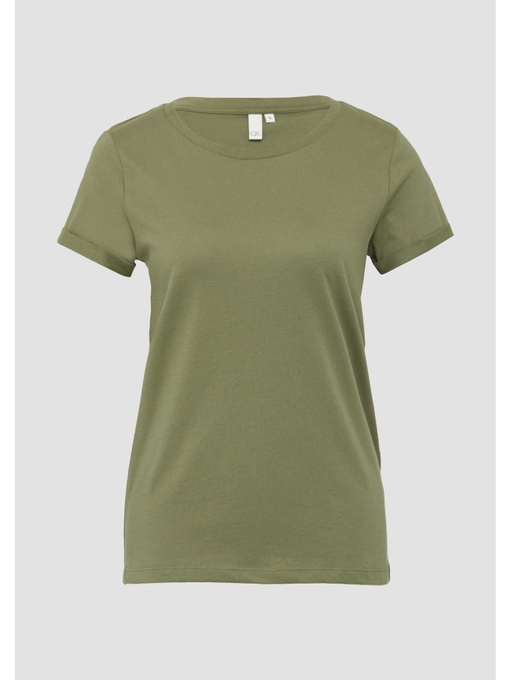 

Футболка цвета 7854_оливково-зеленый QS