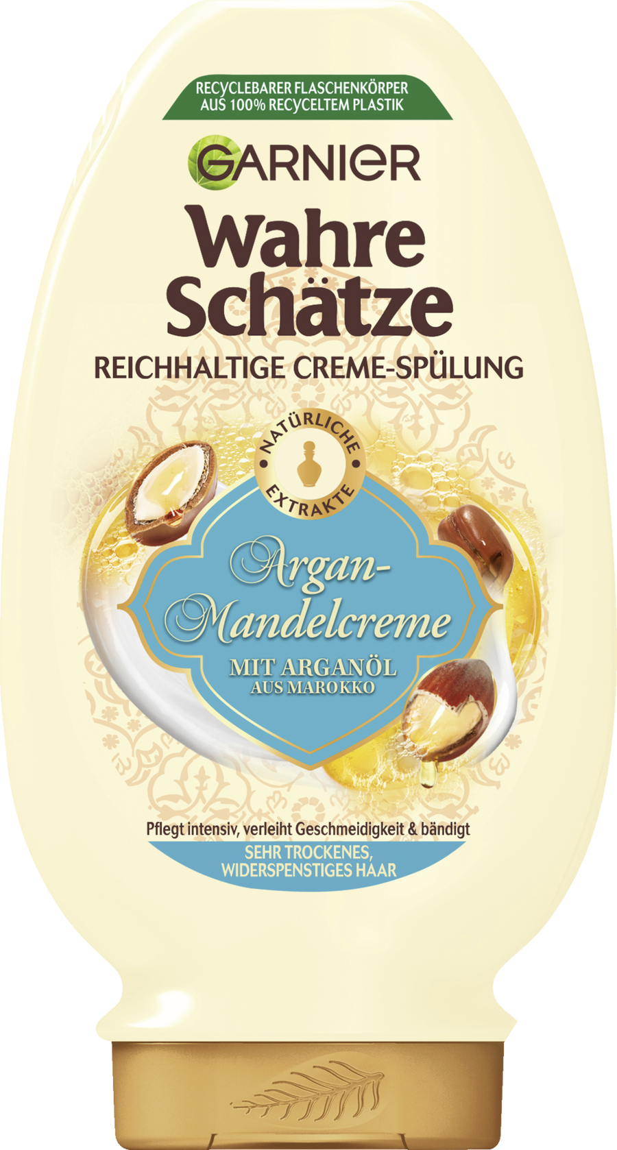 

Кондиционер Garnier Wahre Schätze Reichhaltige Creme-Spülung Argan-Mandelcreme