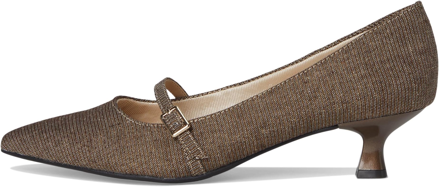 Туфли LifeStride Madelyn Mary Jane Shoes, цвет Brown Linen — фото 4