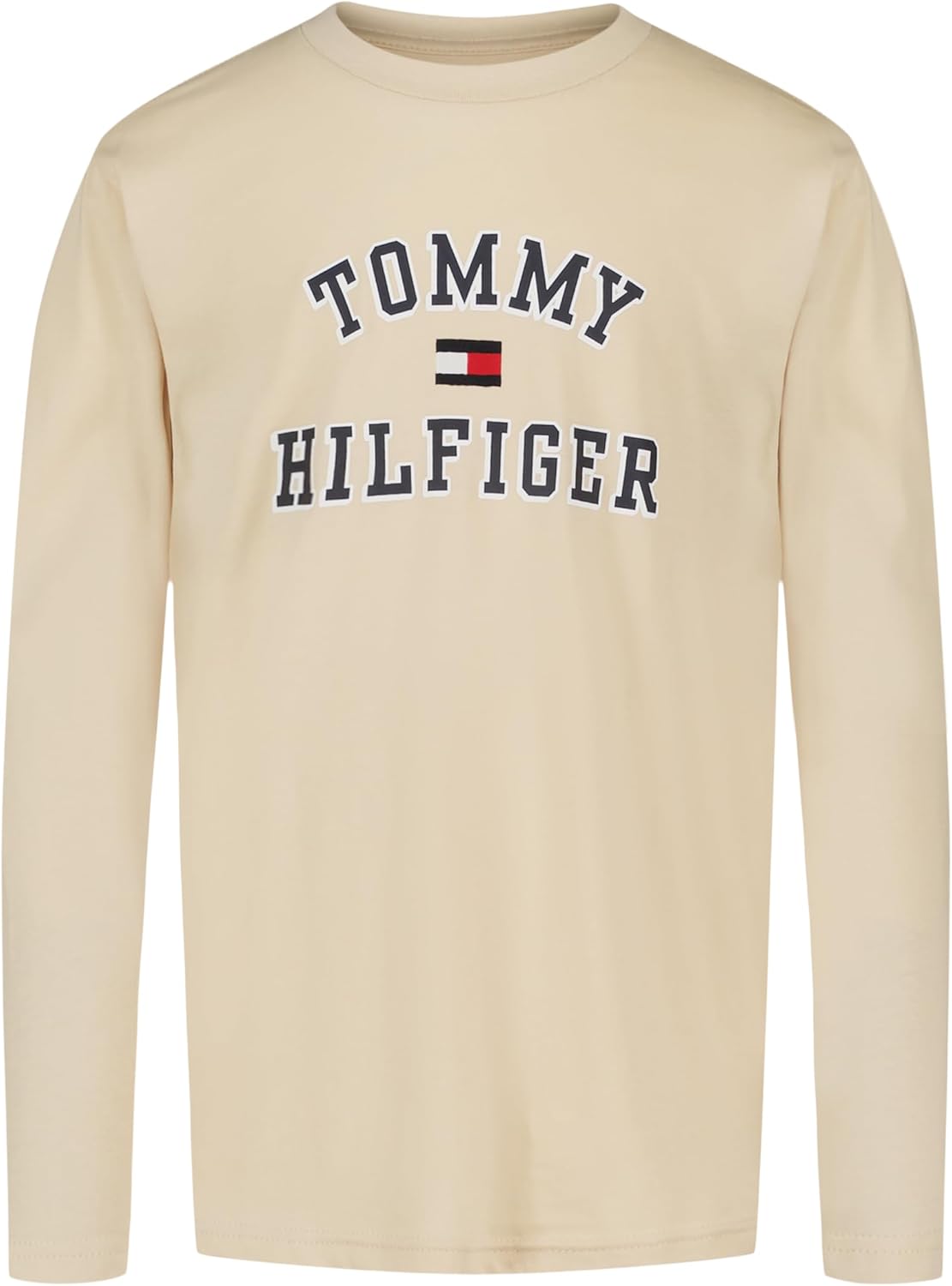 

Футболка Tommy Hilfiger Boys с длинным рукавом и круглым вырезом, Varsity Fog