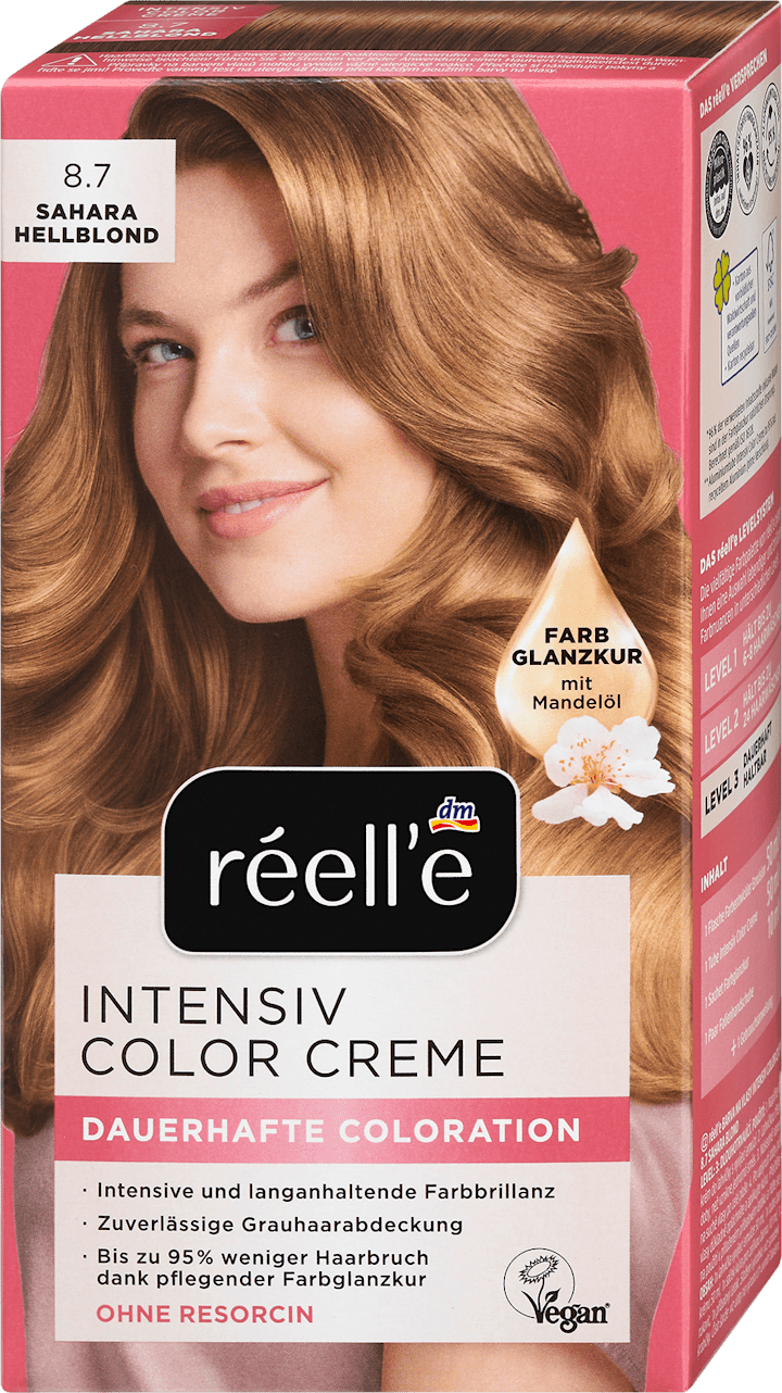 

Краска для волос réell‘e Haarfarbe 8.7 Sahara Hellblond, 1 St