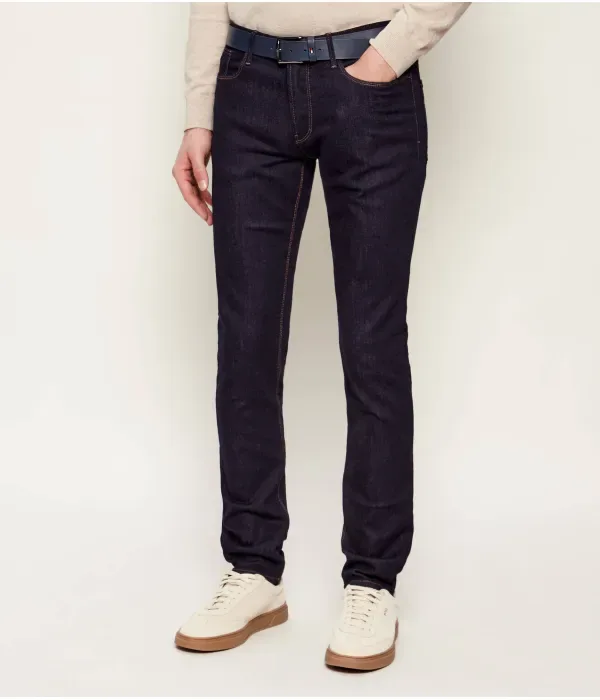 Джинсы j06 slim fit Emporio Armani, темно-синий
