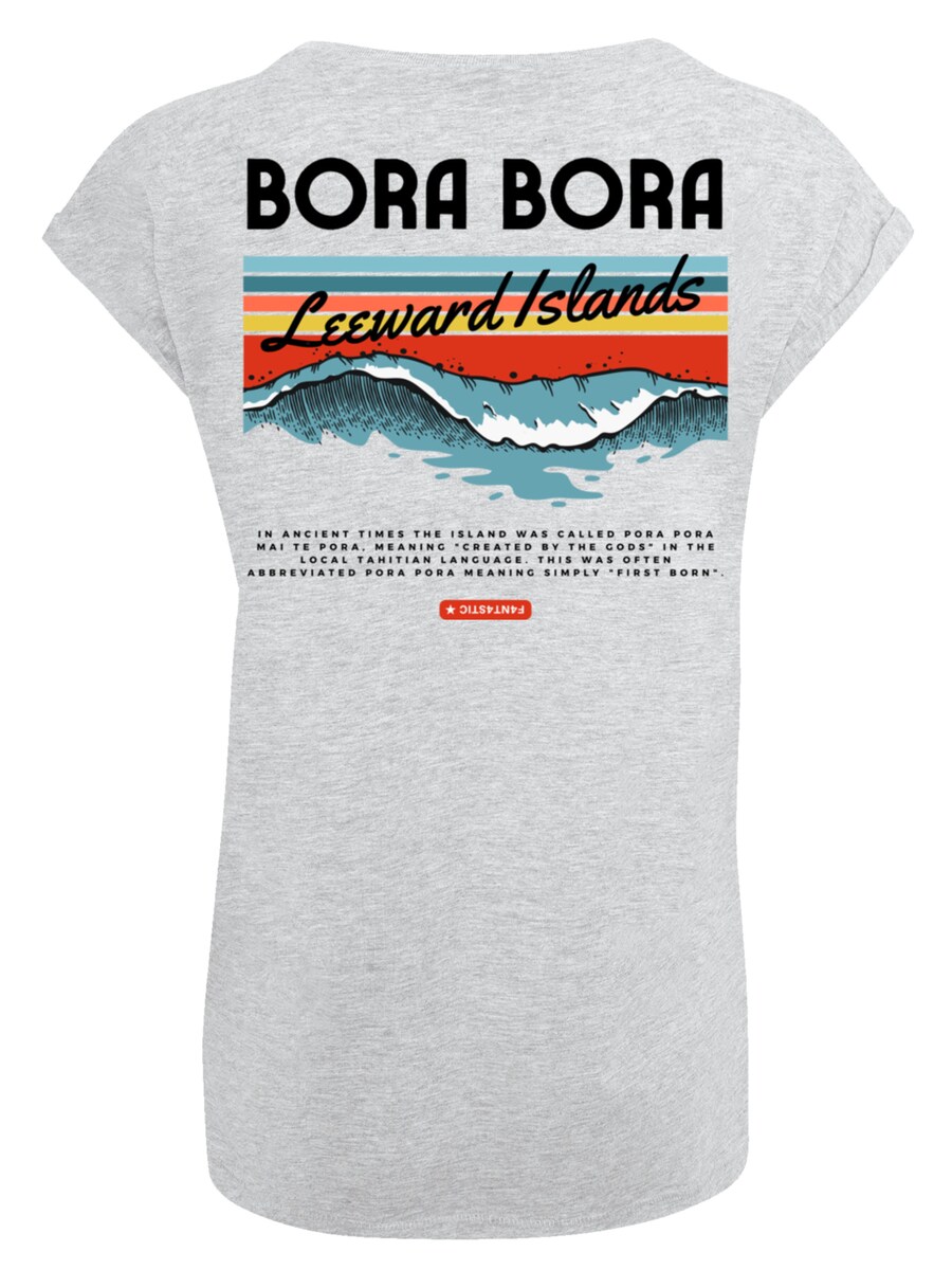 

Рубашка F4NT4STIC Bora Bora Leewards Island, серый